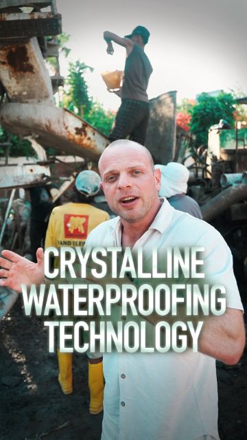 Crystalline waterproofing